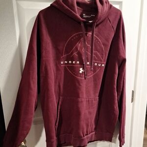 Under Armour Men's Maroon Hoodie